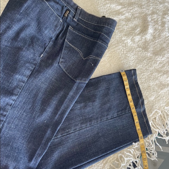 Vintage VERSACE blue jean with a LOGO JEANS - Picture 5 of 11